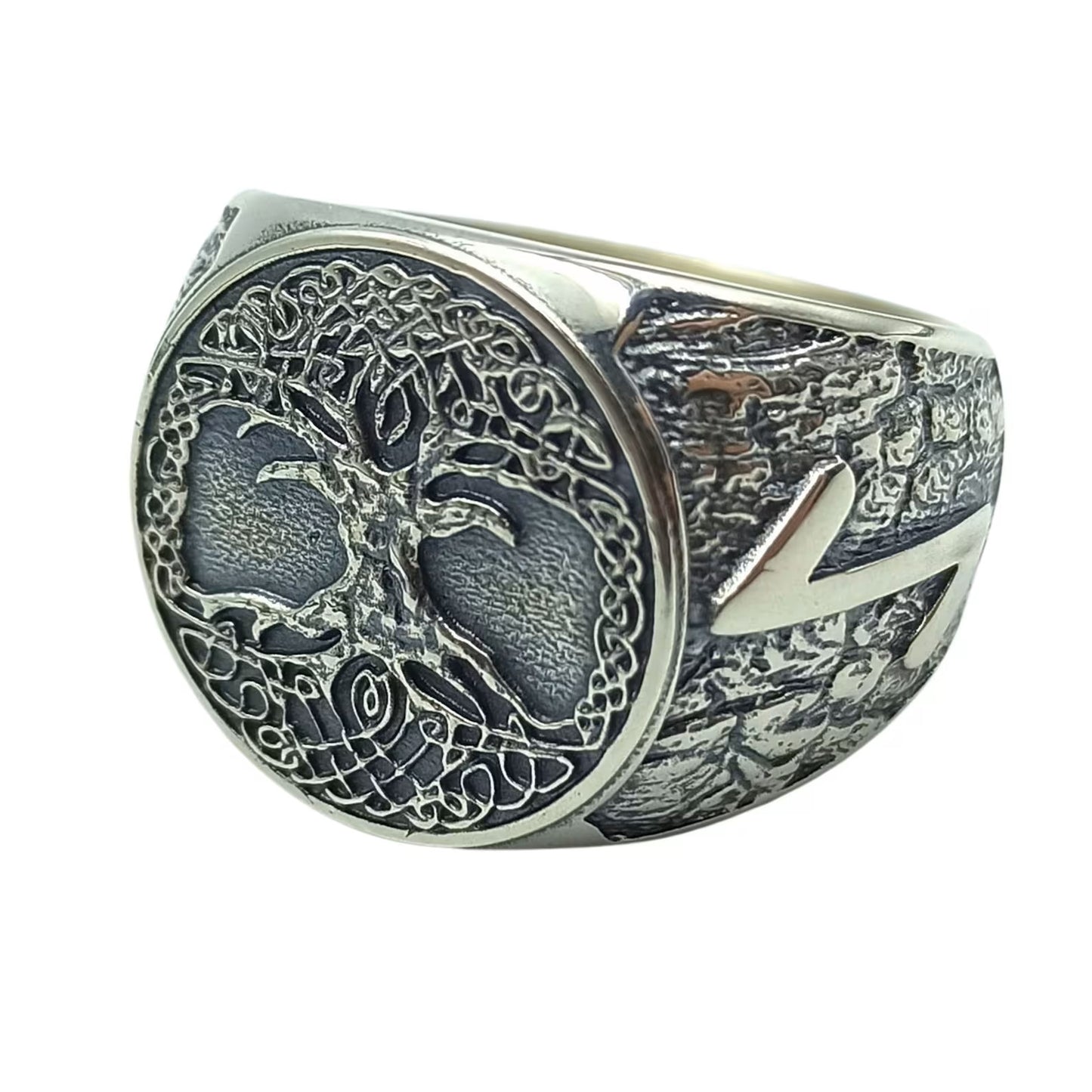 Yggdrasil Tree of Life Ring | Norse Celtic Pagan Jewelry