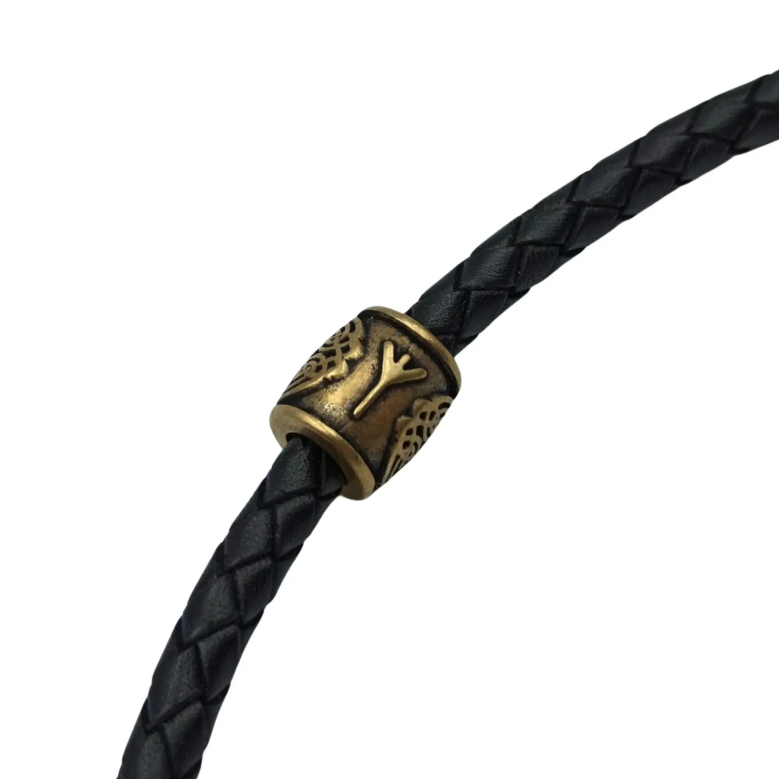 Algiz rune | viking beads | knife lanyard bead – Viking Accessories | Norse runes & Nordic jewelry