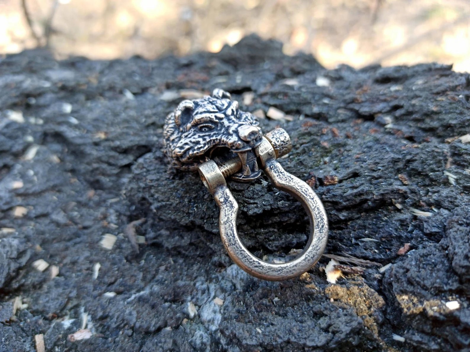 Bear Head Paracord Shackle Clasp Buckle, Accessories Supplies – Viking Accessories | Norse runes & Nordic jewelry