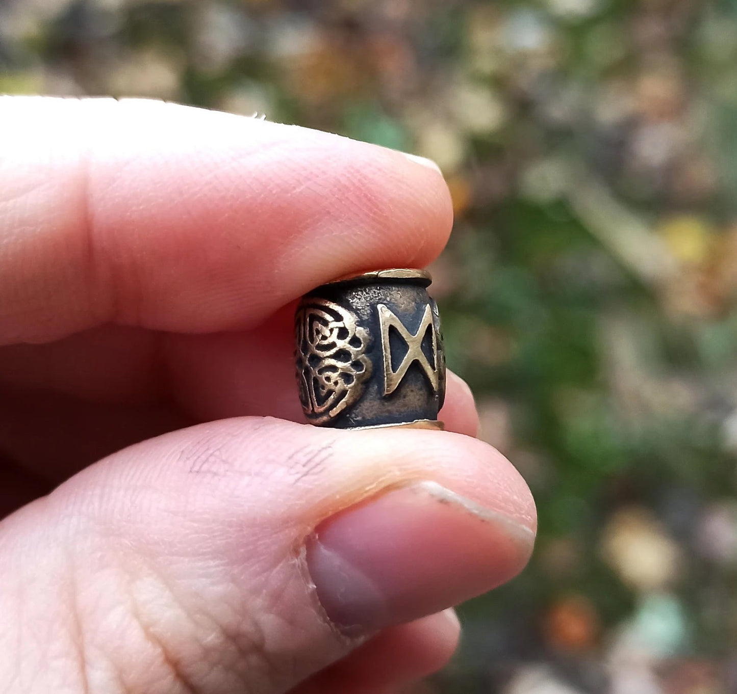 Dagaz rune | norse viking runes beads | knife lanyard bead – Viking Accessories | Norse runes & Nordic jewelry