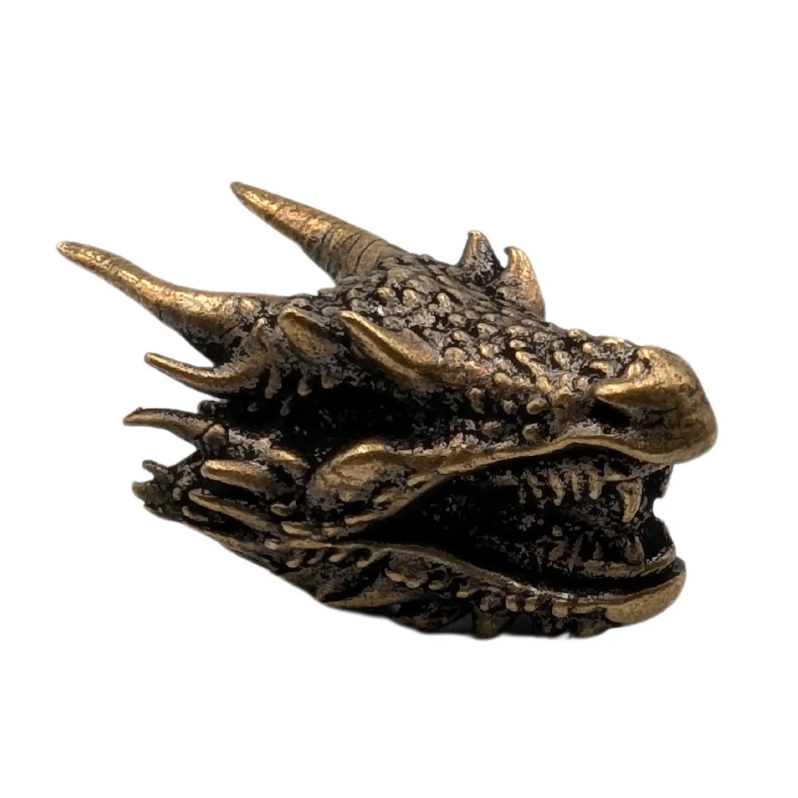 Dragon Head Beads | Paracord EDC Charm | Jewelry Lanyard & Keychain – Viking Accessories | Norse runes & Nordic jewelry