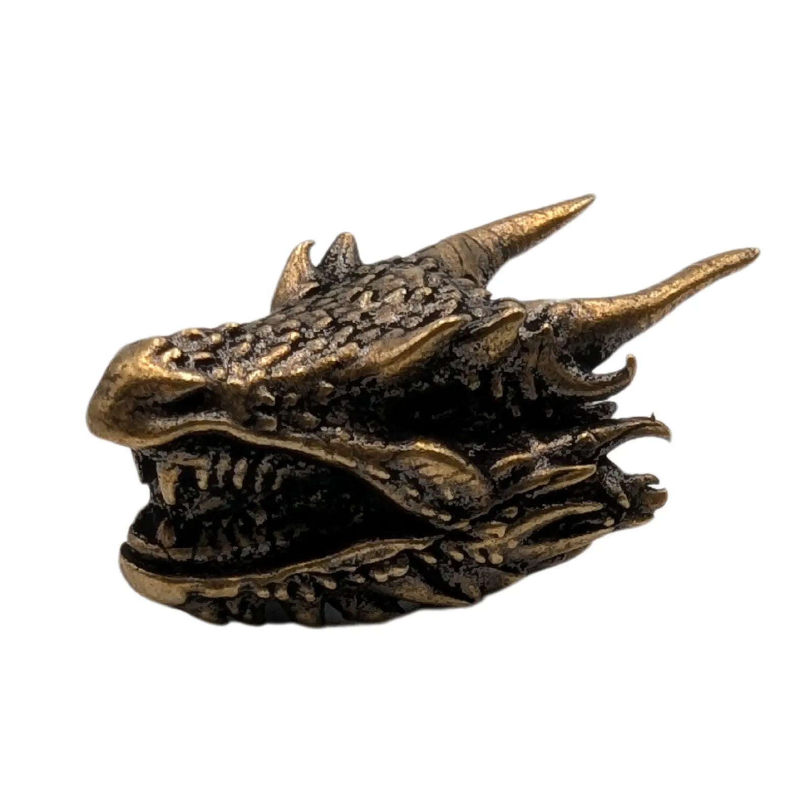 Dragon Head Beads | Paracord EDC Charm | Jewelry Lanyard & Keychain – Viking Accessories | Norse runes & Nordic jewelry