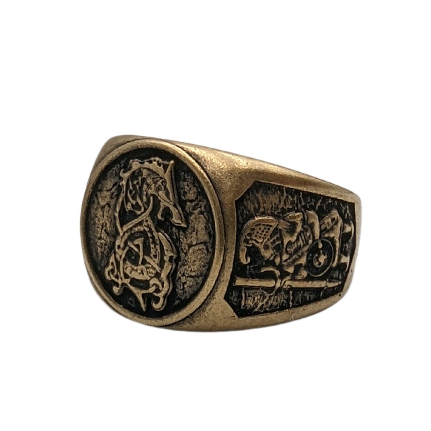 Fenrir wolf ring Norse Pagan Viking jewelry – Viking jewerly | Norse runes & Nordic jewelry