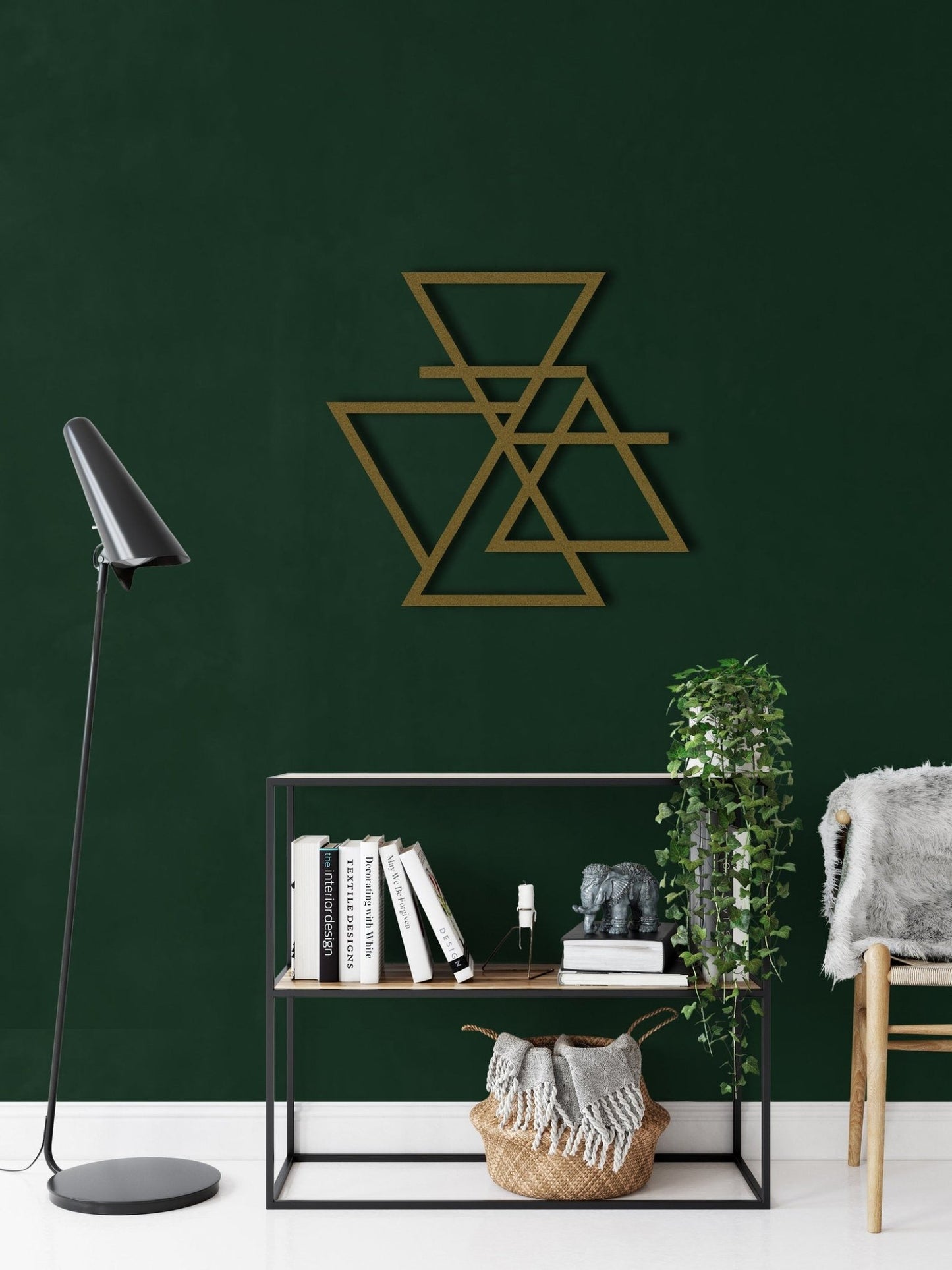 Four Elements Symbol Metal Wall Decor – Viking home decor | Norse runes & Nordic jewelry