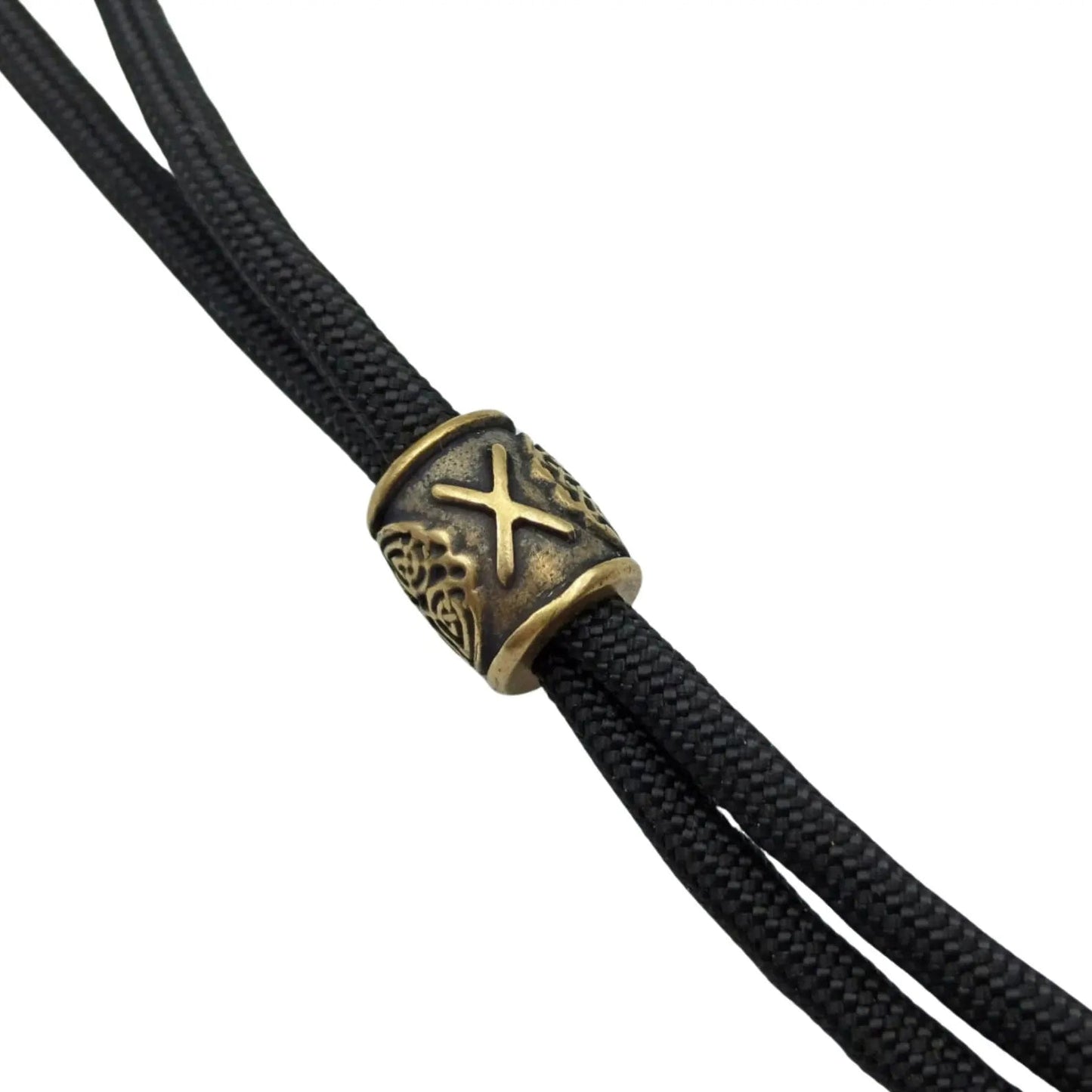 Gebo rune | viking runes beads | knife lanyard bead – Viking Accessories | Norse runes & Nordic jewelry