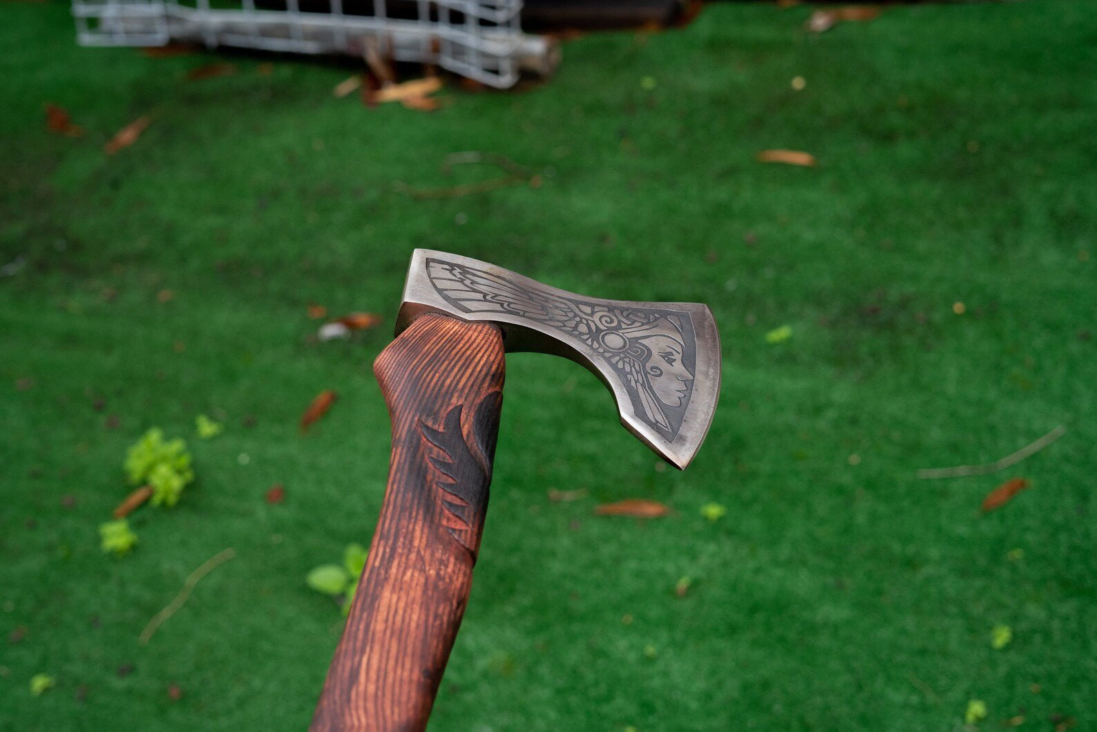 God of war - Kratos Leviathan Axe, Scandinavian axe – Viking | Norse runes & Nordic jewelry