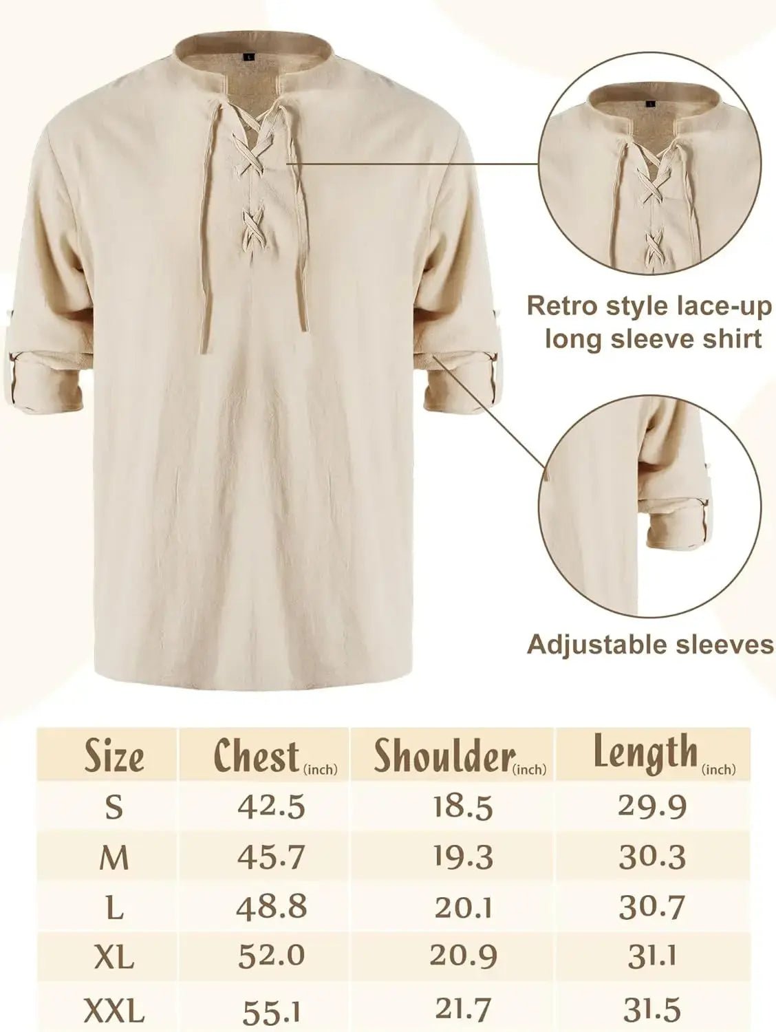 Halloween Viking Renaissance Costume Set β Medieval 4 - Piece Outfit β Viking fashion | Norse runes & Nordic jewelry