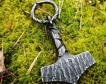 Hand Forged Mjolnir 7 Viking Thor's Hammer Norse Nordic Odin Thor Asatru Gift – Viking jewelry | Norse runes & Nordic jewelry