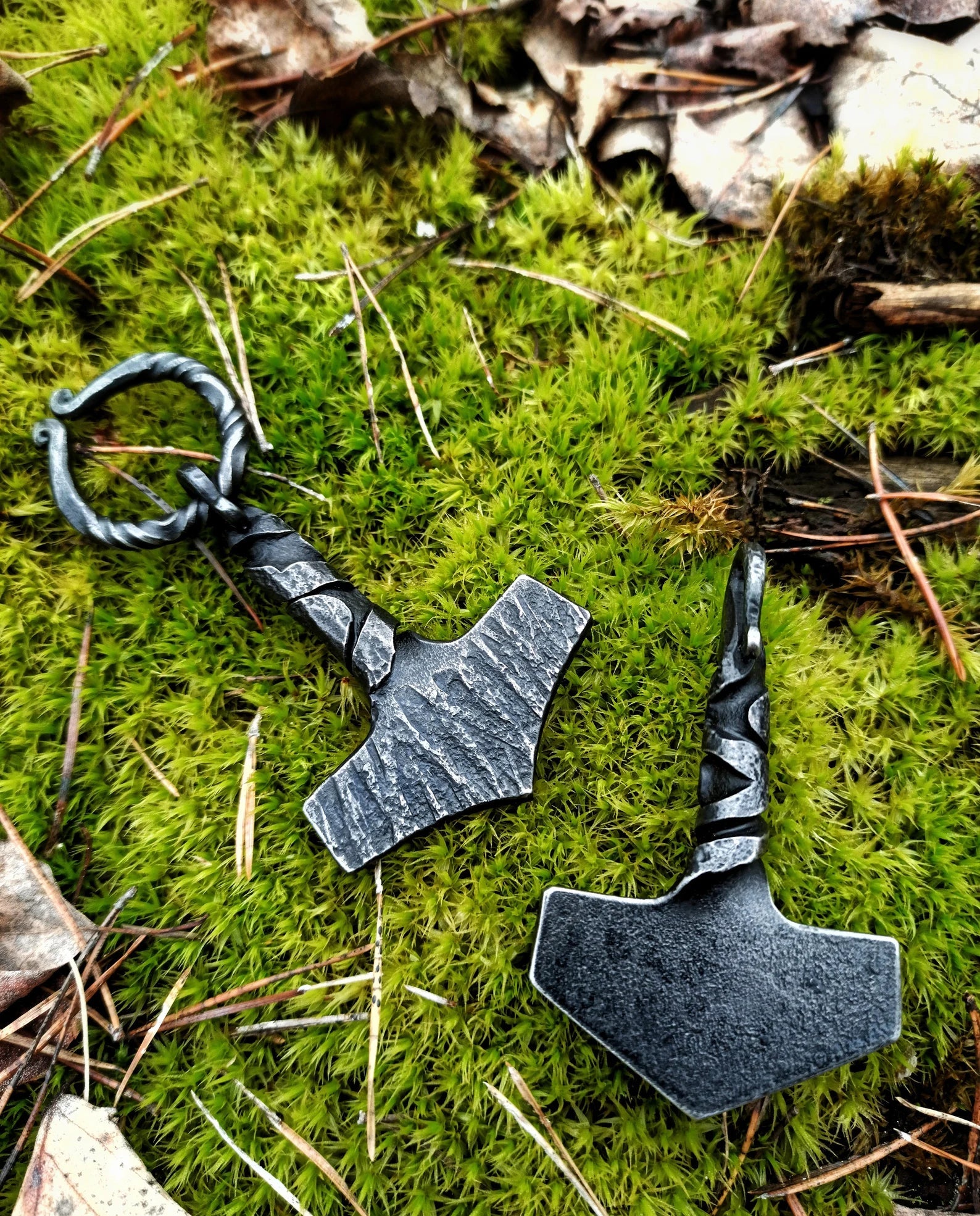 Hand Forged Mjolnir 7 Viking Thor's Hammer Norse Nordic Odin Thor Asatru Gift – Viking jewerly | Norse runes & Nordic jewelry