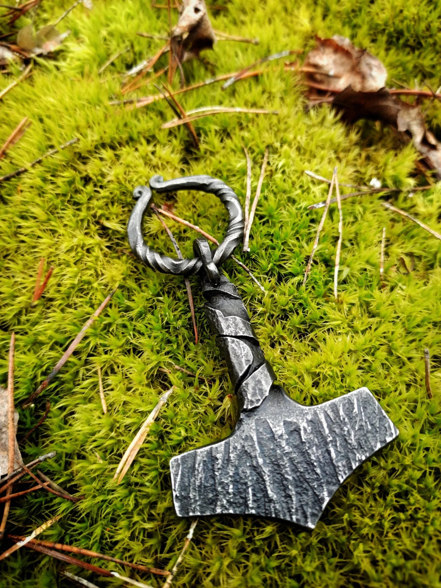 Hand Forged Mjolnir 7 Viking Thor's Hammer Norse Nordic Odin Thor Asatru Gift – Viking jewerly | Norse runes & Nordic jewelry