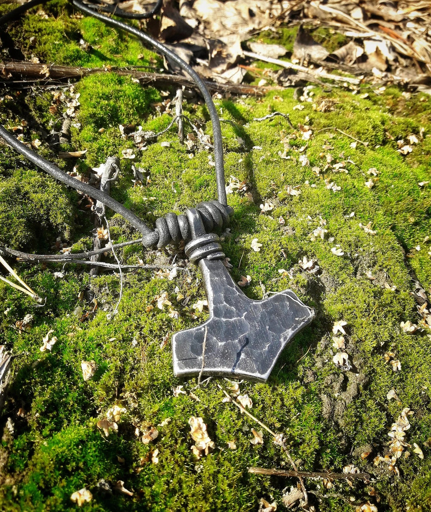 Hand Forged Viking Mjolnir Thor's Hammer 3 Norse Nordic Odin Thor Asatru Gift – Viking Pendant | Norse runes & Nordic jewelry