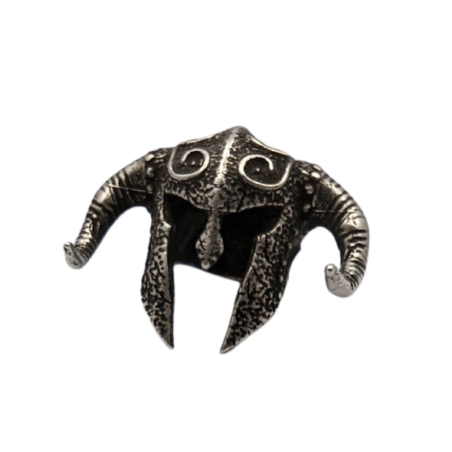 Horned viking helmet paracord bead | Knife lanyard – Viking Accessories | Norse runes & Nordic jewelry