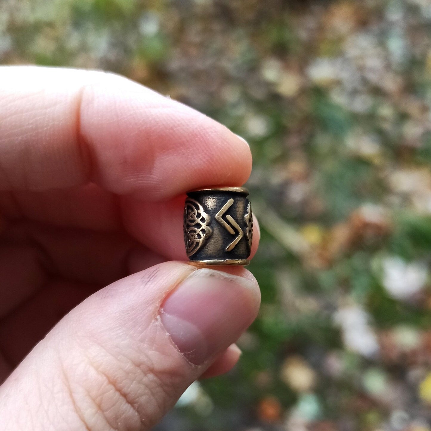 Jera rune | viking runes beads | knife lanyard bead – Viking Accessories | Norse runes & Nordic jewelry