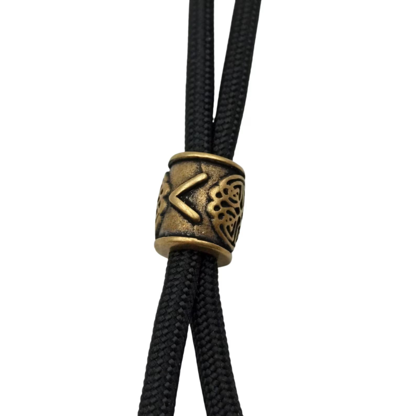 Kenaz rune | Viking bead | Norse lanyard Knife beads – Viking Accessories | Norse runes & Nordic jewelry