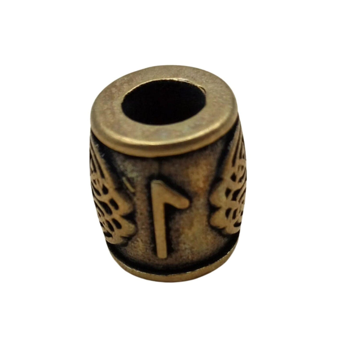 Laguz rune | Viking bead | Norse lanyard Knife beads – Viking Accessories | Norse runes & Nordic jewelry