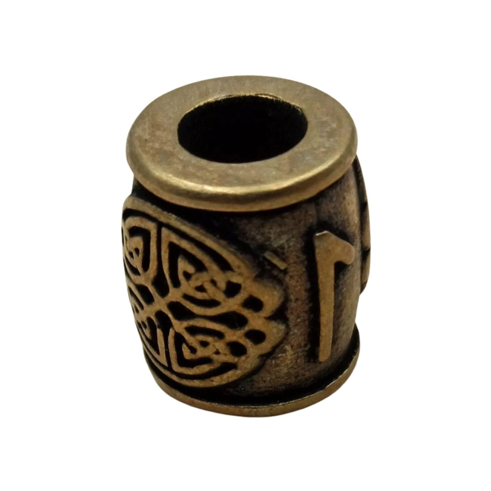 Laguz rune | Viking bead | Norse lanyard Knife beads – Viking Accessories | Norse runes & Nordic jewelry