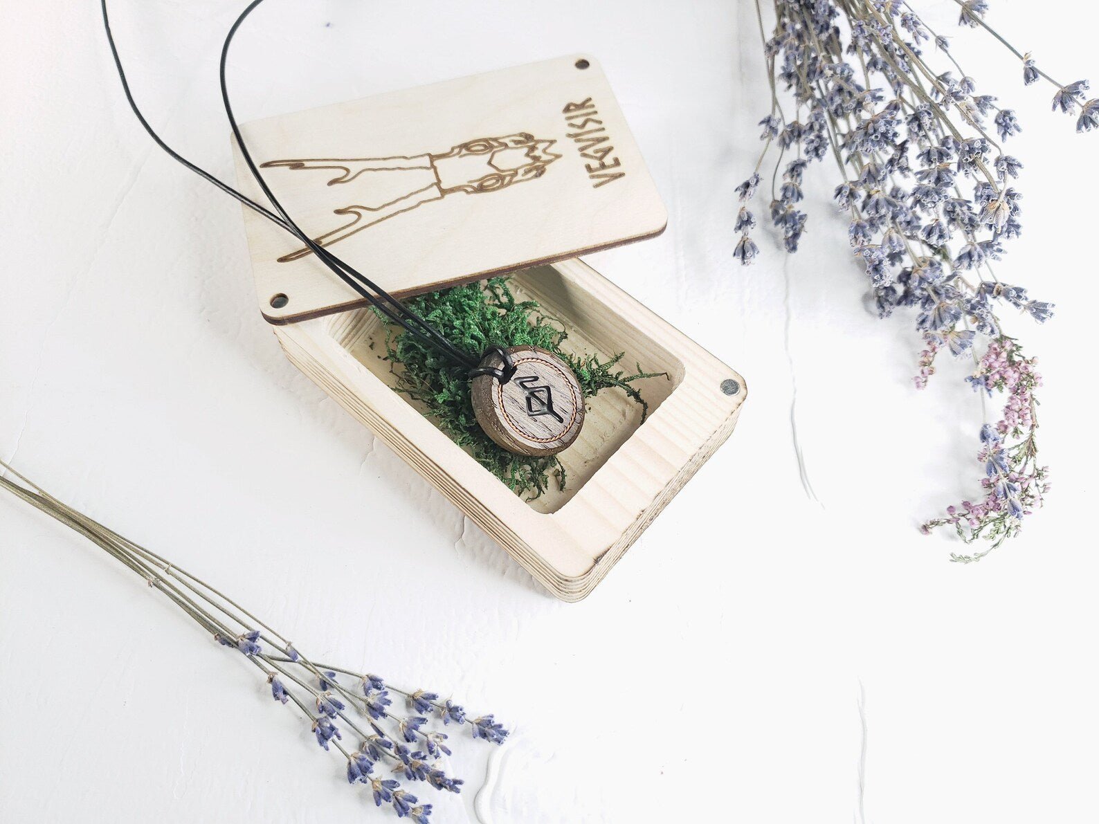 Love Viking Rune Pendant With Glowing, Norse necklace, Rune nordic – Viking | Norse runes & Nordic jewelry