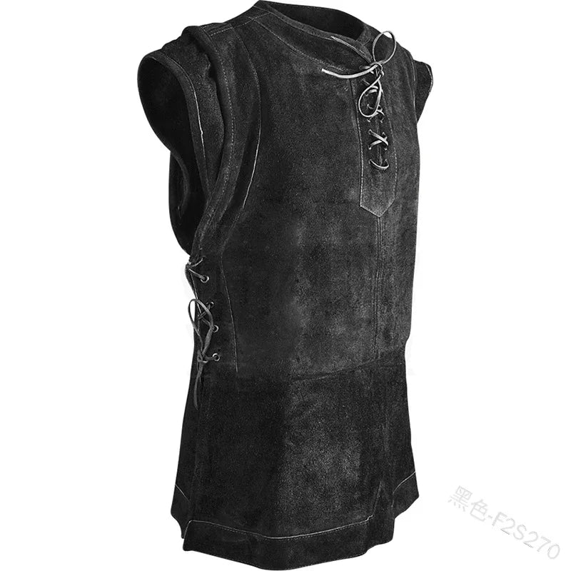 Medieval Warrior Battle Vest – Viking fashion | Norse runes & Nordic jewelry