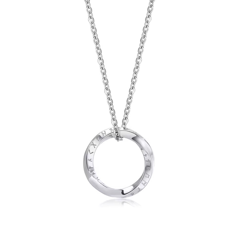 Norse Viking Pendant – Stainless Steel Vegvisir Valknut Necklace – Viking jewerly | Norse runes & Nordic jewelry