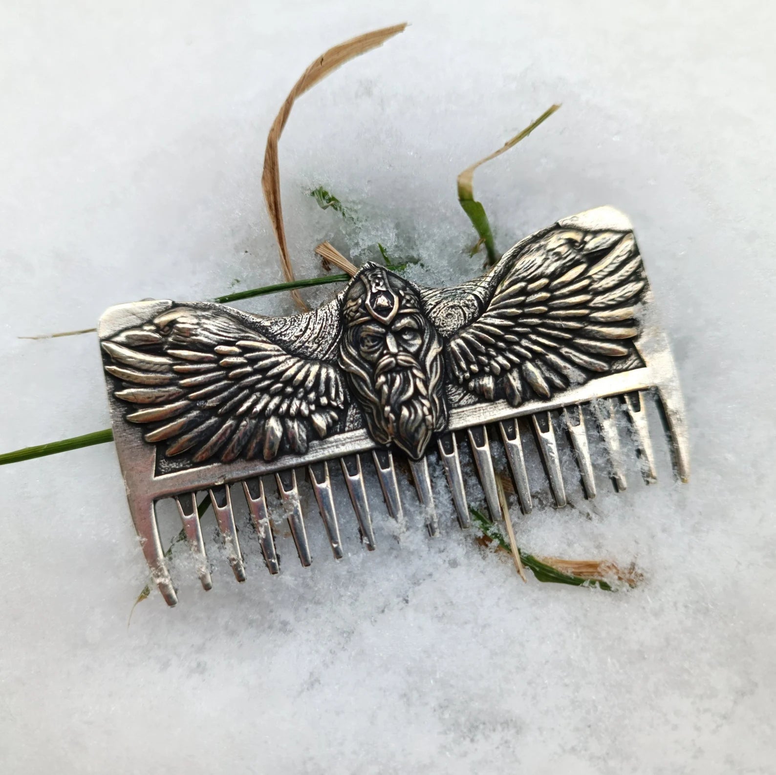 Odin viking comb | norse pagan gifts | nordic beard care – Viking Accessories | Norse runes & Nordic jewelry