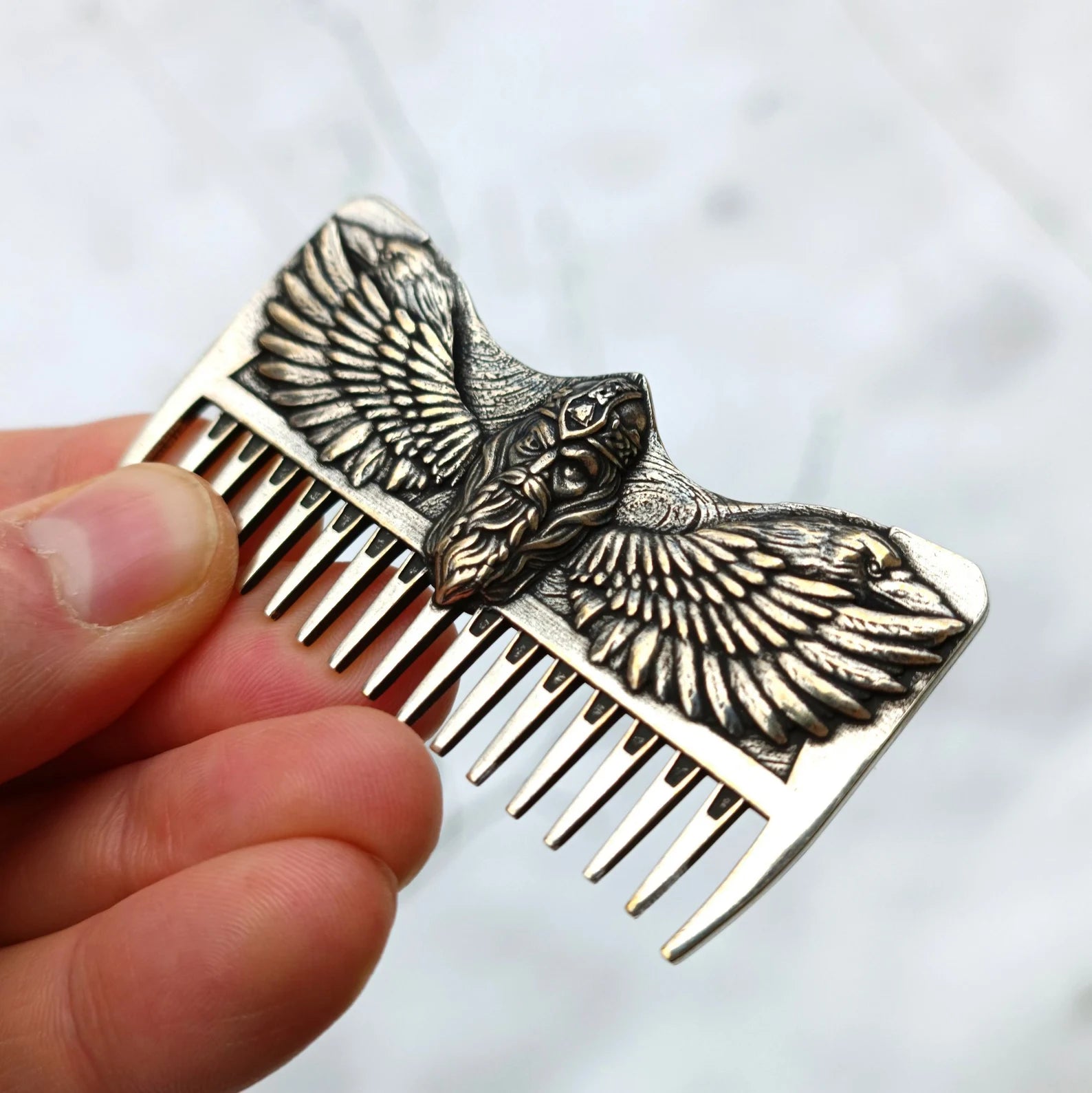 Odin viking comb | norse pagan gifts | nordic beard care – Viking Accessories | Norse runes & Nordic jewelry