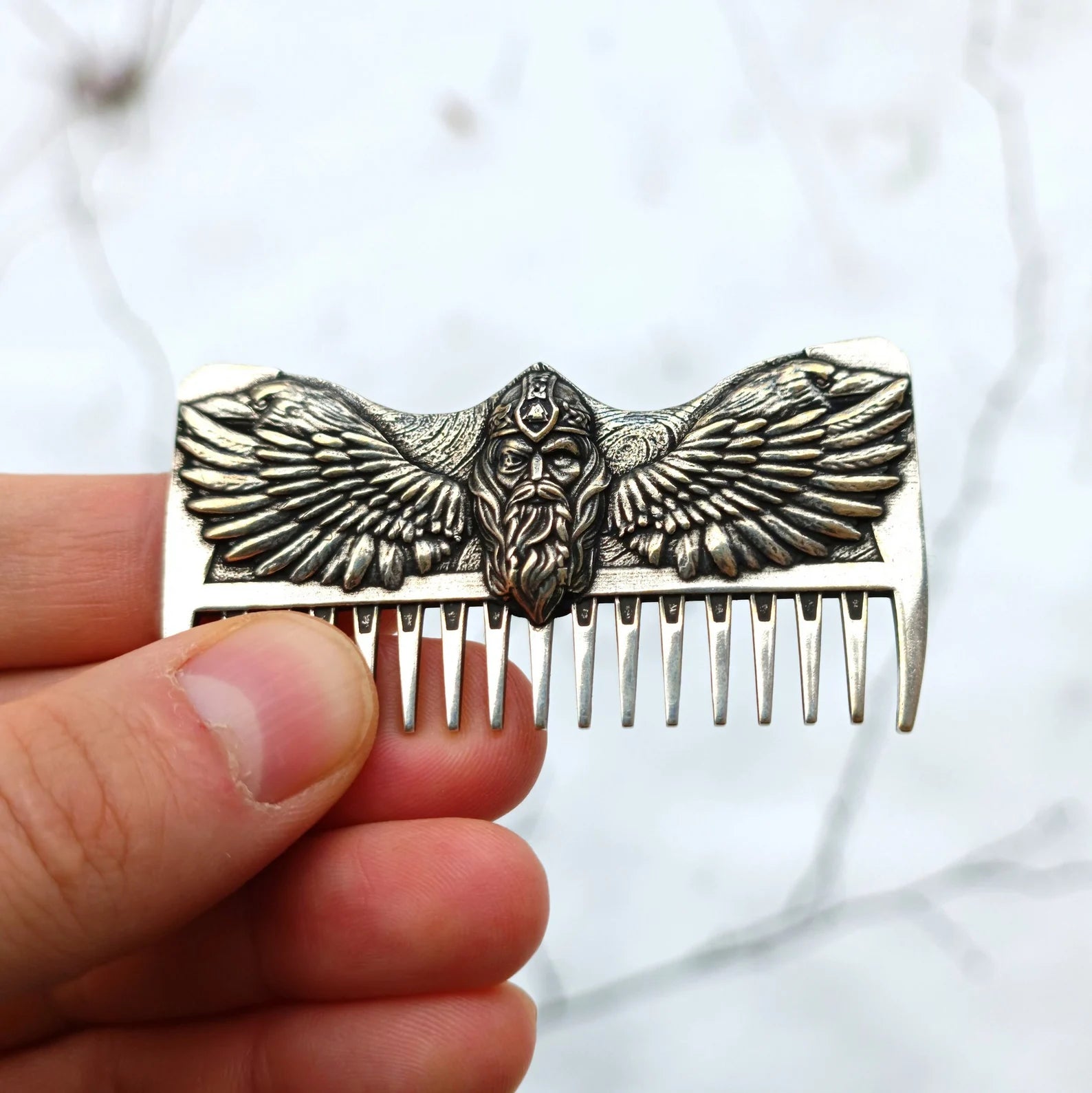 Odin viking comb | norse pagan gifts | nordic beard care – Viking Accessories | Norse runes & Nordic jewelry