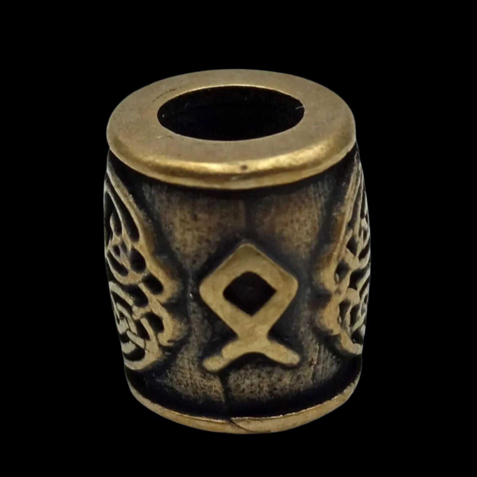 Othala Rune Bead | Elder Futhark Rune Beads | Viking Knife Lanyard Jewelry – Viking Accessories | Norse runes & Nordic jewelry