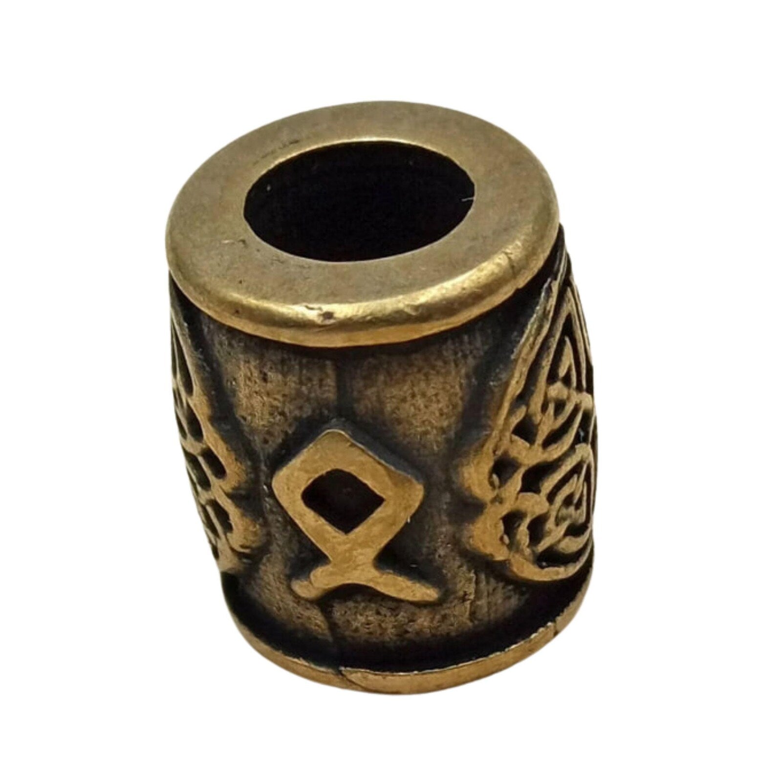 Othala Rune Bead | Elder Futhark Rune Beads | Viking Knife Lanyard Jewelry – Viking Accessories | Norse runes & Nordic jewelry