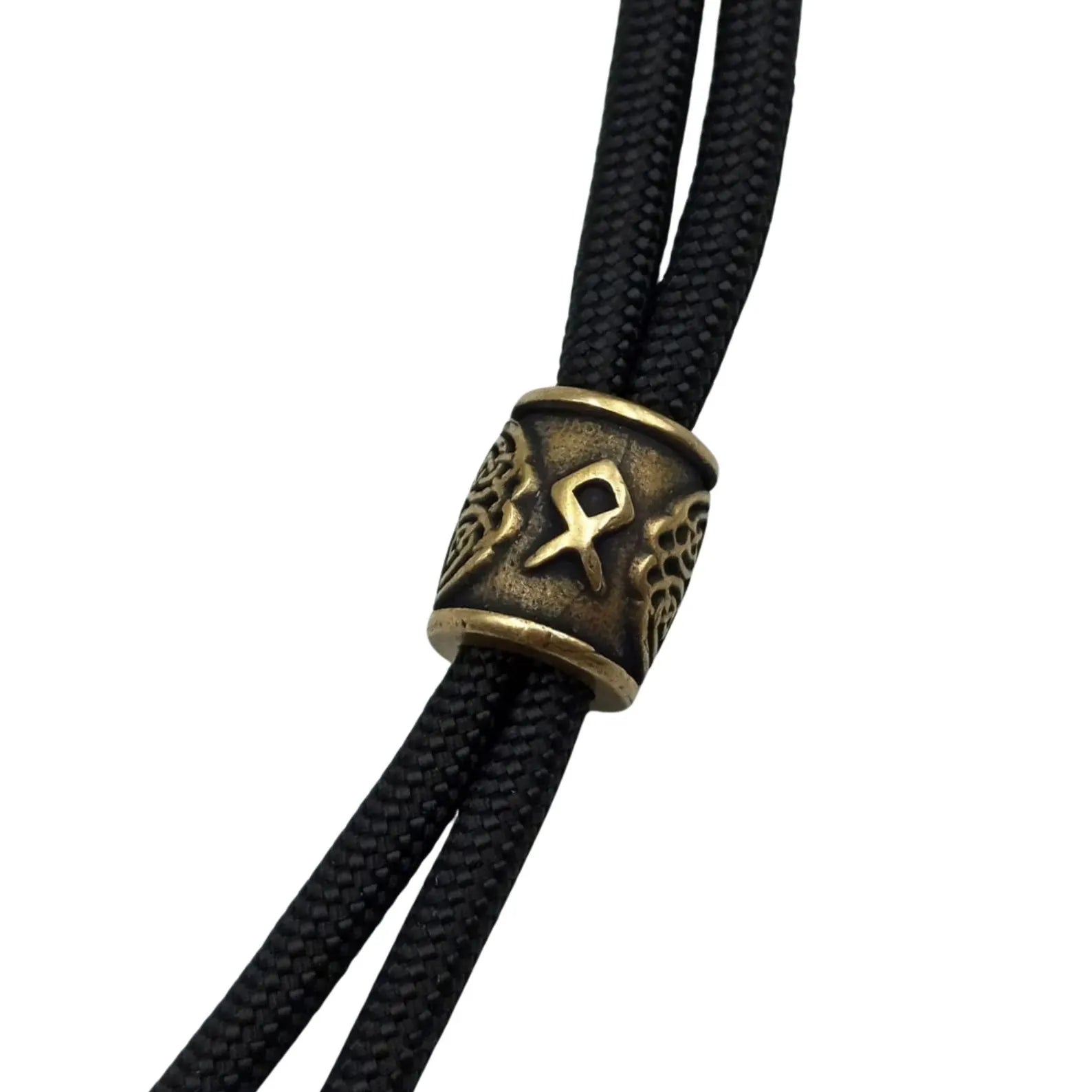 Othala Rune Bead | Elder Futhark Rune Beads | Viking Knife Lanyard Jewelry – Viking Accessories | Norse runes & Nordic jewelry