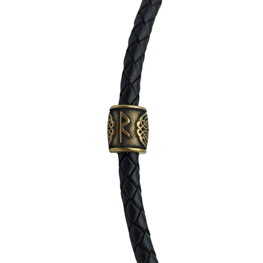 Raido rune | Viking beads | Norse Knife lanyard bead – Viking Accessories | Norse runes & Nordic jewelry