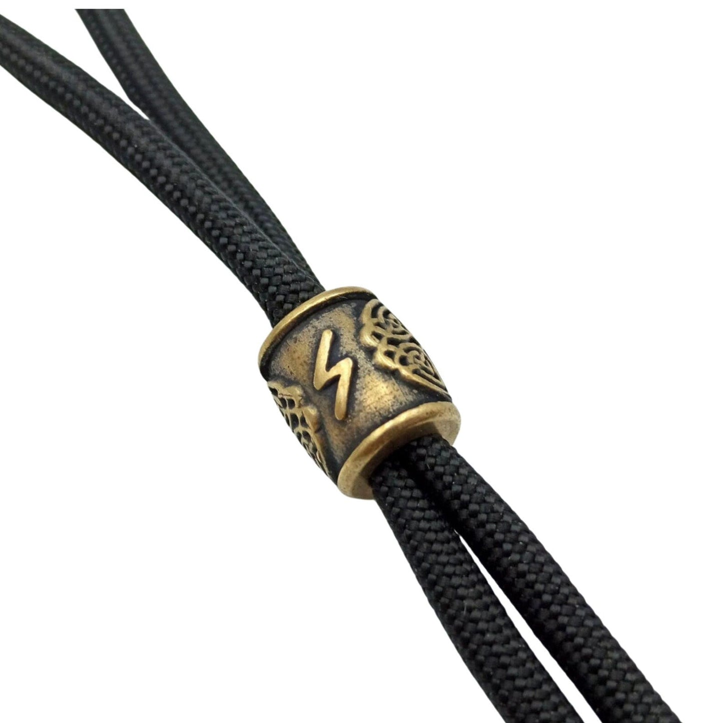 Sowilo rune | viking beads | norse lanyard bead – Viking Accessories | Norse runes & Nordic jewelry