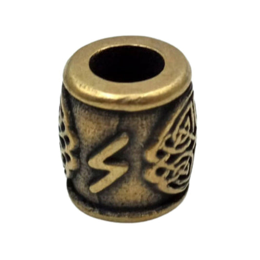 Sowilo rune | viking beads | norse lanyard bead – Viking Accessories | Norse runes & Nordic jewelry