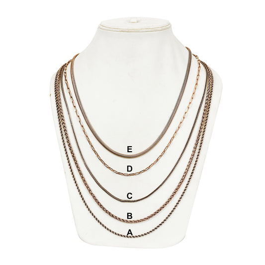 Top Quality Copper Chains 18'' to 20''Handmade Pure Copper – Viking jewerly | Norse runes & Nordic jewelry