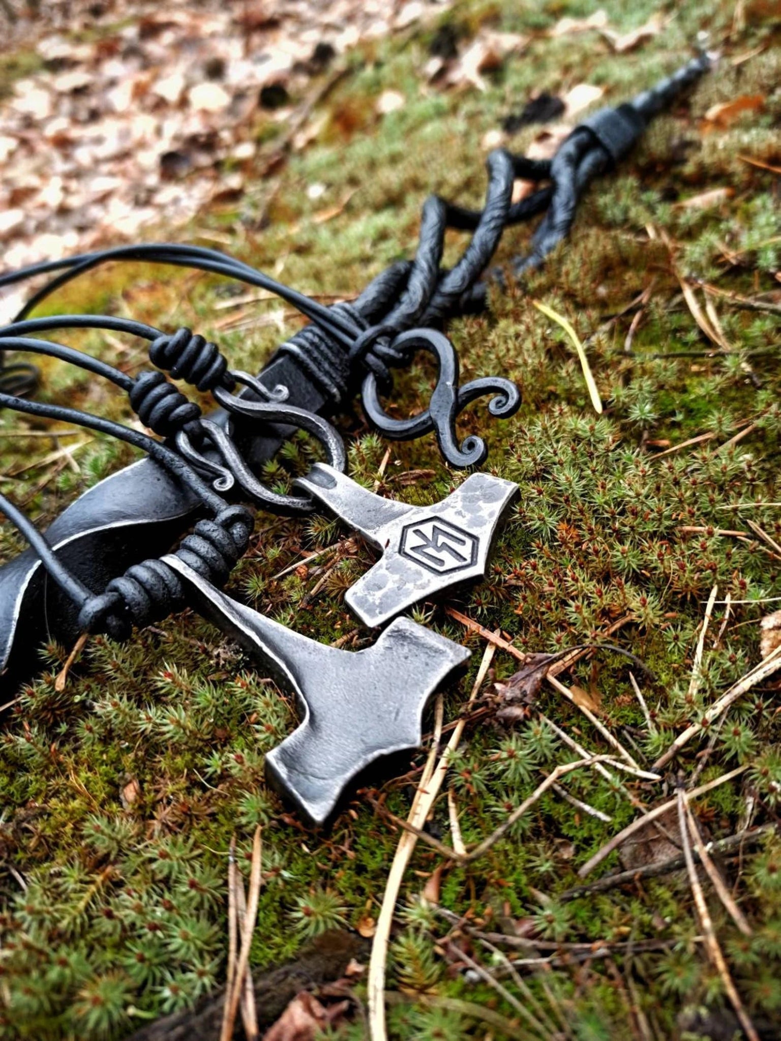 Troll Cross Viking Pendant Asatru Valkyrie Runes Gift Scandinavian – Viking Pendant | Norse runes & Nordic jewelry