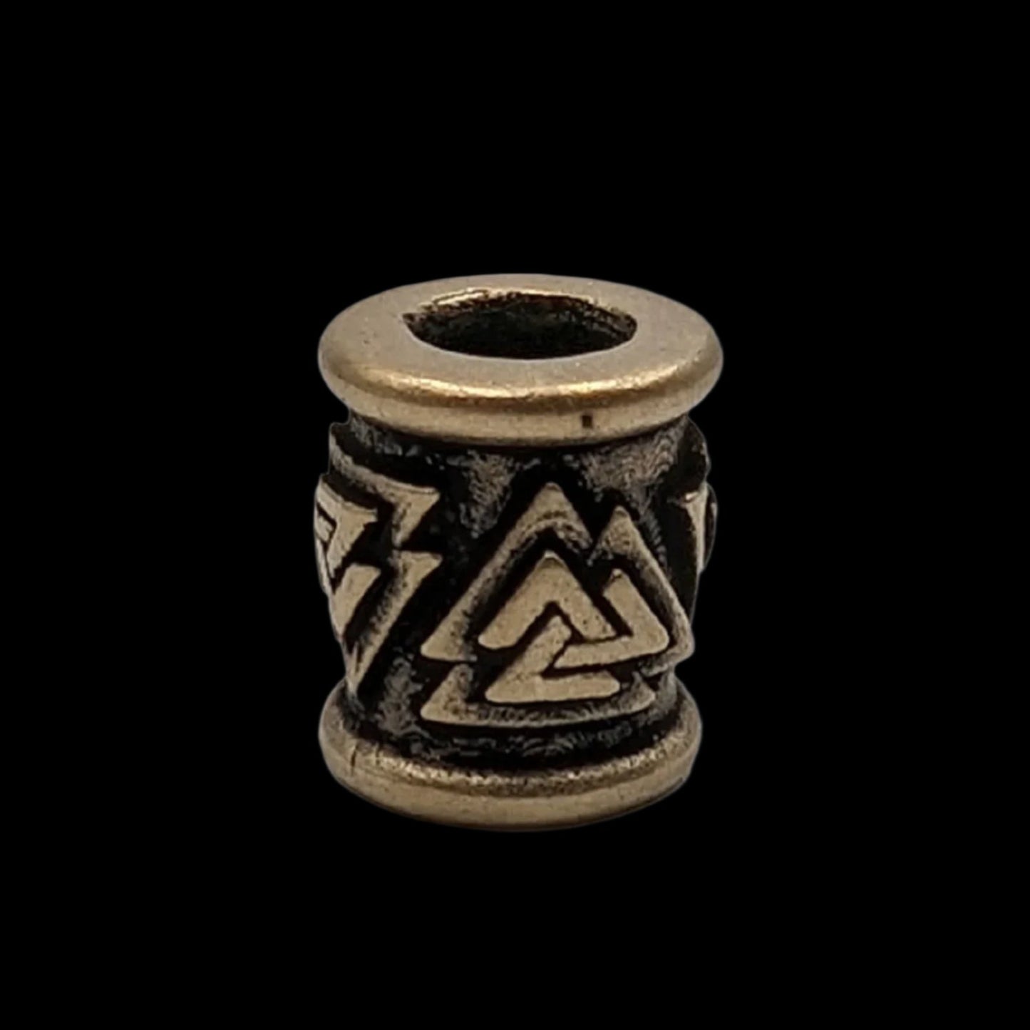 Valknut paracord bead edc beads dread norse jewelry – Viking Accessories | Norse runes & Nordic jewelry
