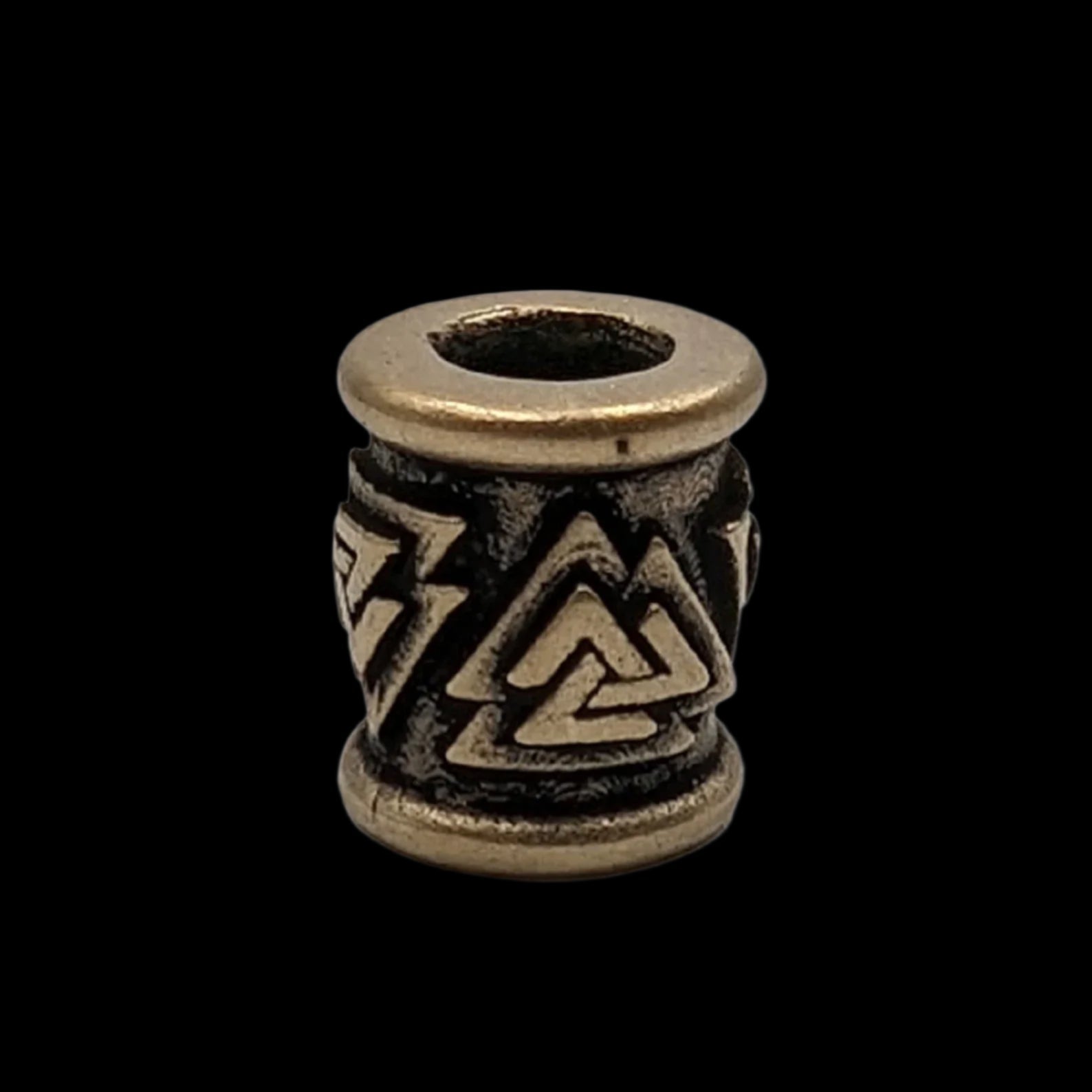 Valknut paracord bead edc beads dread norse jewelry – Viking Accessories | Norse runes & Nordic jewelry