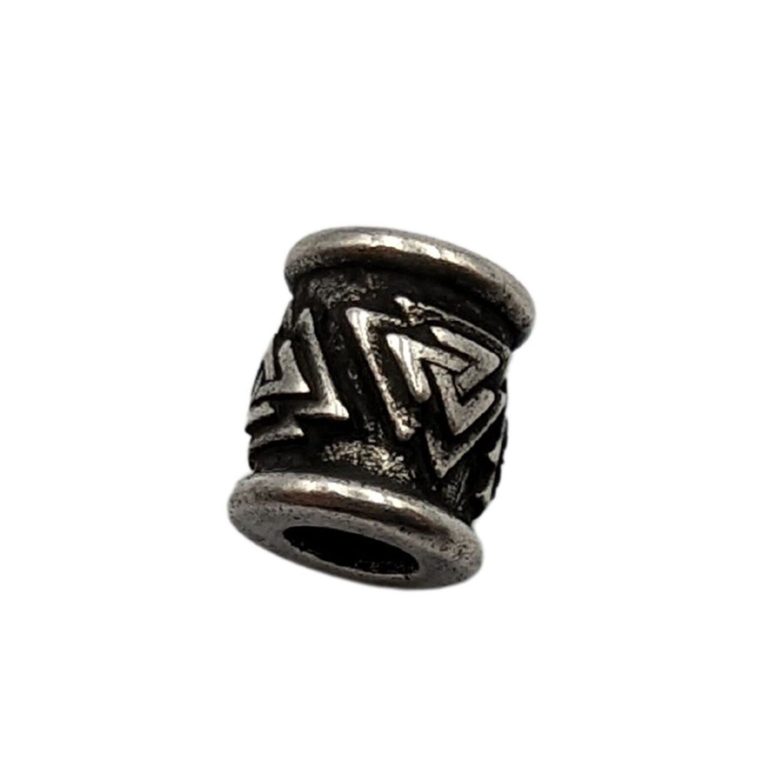 Valknut paracord bead edc beads dread norse jewelry – Viking Accessories | Norse runes & Nordic jewelry