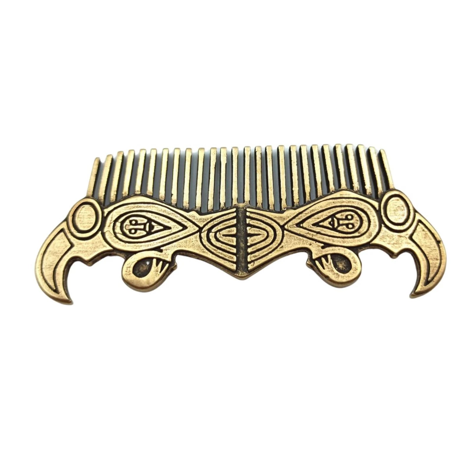 Viking beard metal comb | mens gifts | pocket accessories – Viking Accessories | Norse runes & Nordic jewelry