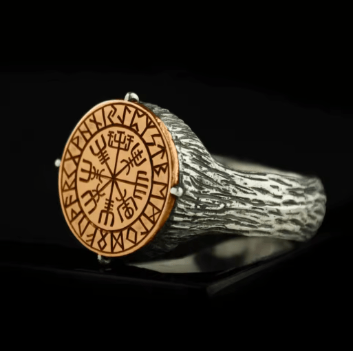 Viking Compass Ring – Nordic Mythology – Viking jewerly | Norse runes & Nordic jewelry