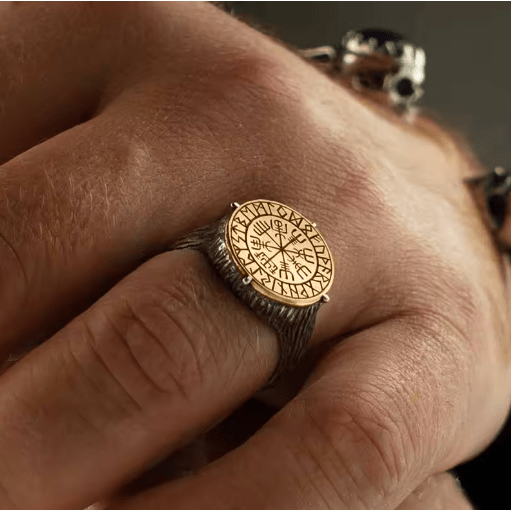 Viking Compass Ring – Nordic Mythology – Viking jewerly | Norse runes & Nordic jewelry