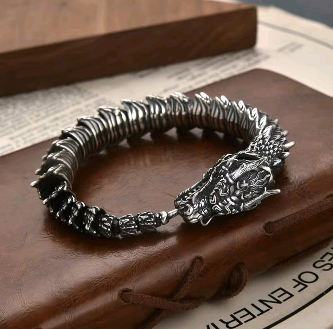 Viking Dragon Cuff Bracelet – Copper Bangle – Viking jewerly | Norse runes & Nordic jewelry