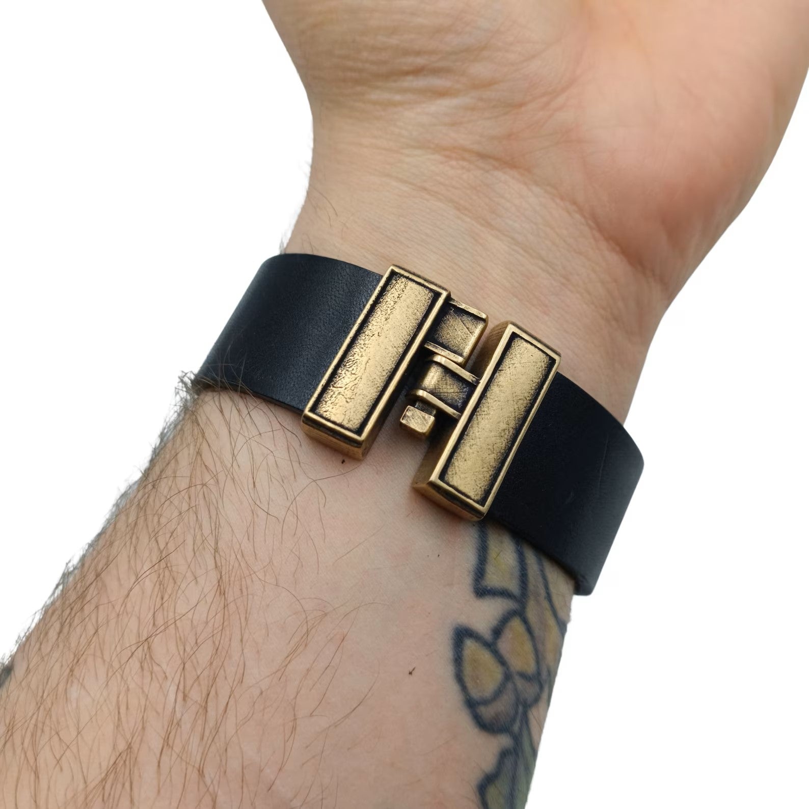 Viking warrior bracelet men leather cuff norse jewelry – Viking jewerly | Norse runes & Nordic jewelry