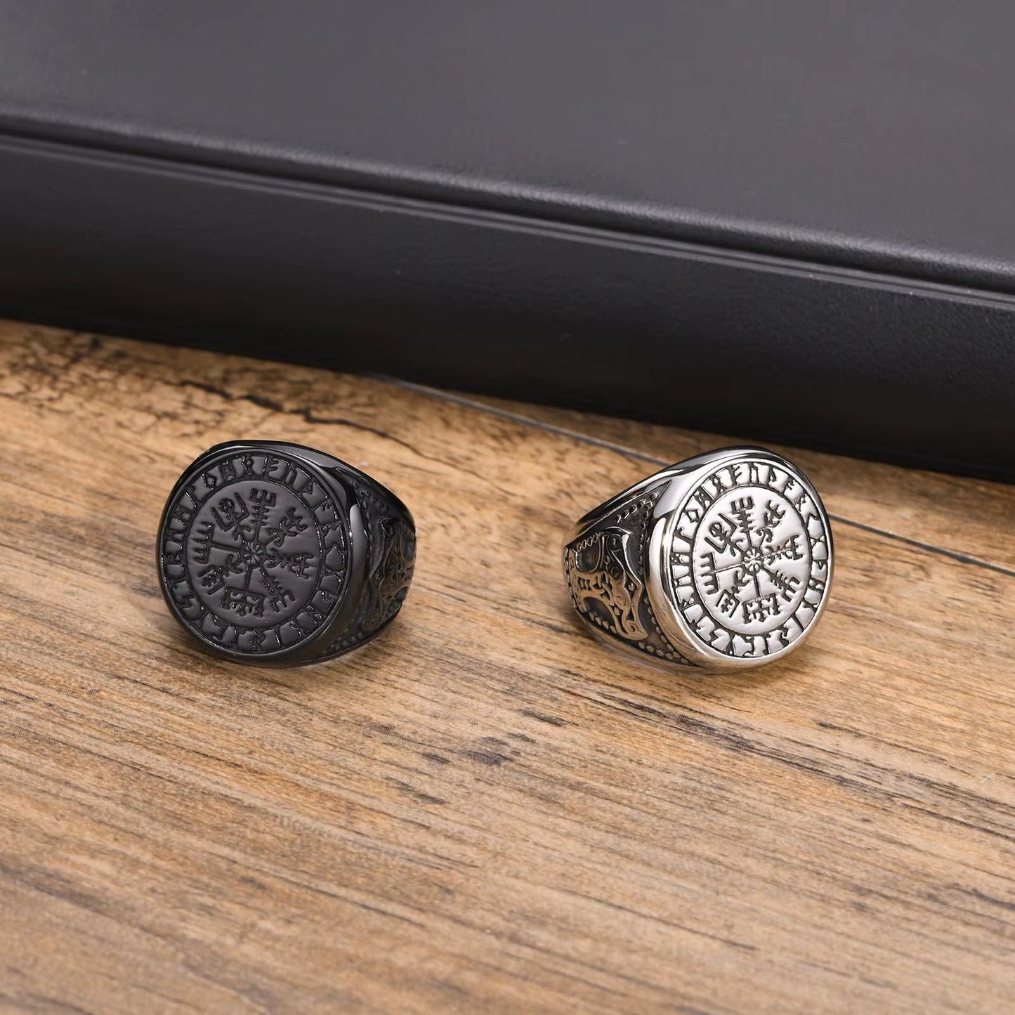 Vnox Cool Punk Norse Viking Thor Mjolnir Hammer Rings for Men,Solid Stainless Steel Metal Rock Axe Signet Finger Bands Jewelry – Viking | Norse runes & Nordic jewelry