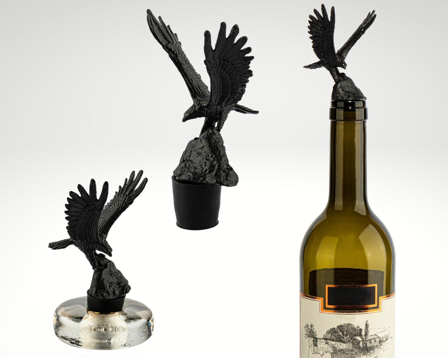 Wine Bottle Stopper, Stainless Steel Wine Saver Cork – Viking | Norse runes & Nordic jewelry