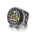 Valknut Signet Ring – Odin's Knot in Stainless Steel