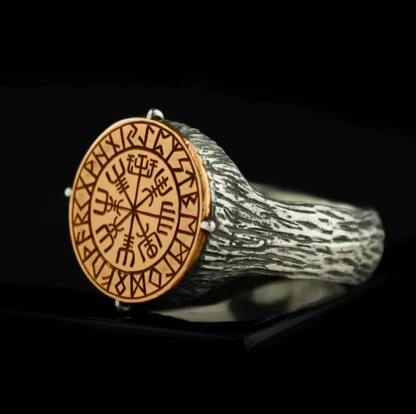 Viking Compass Ring – Nordic Mythology