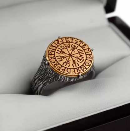 Viking Compass Ring – Nordic Mythology