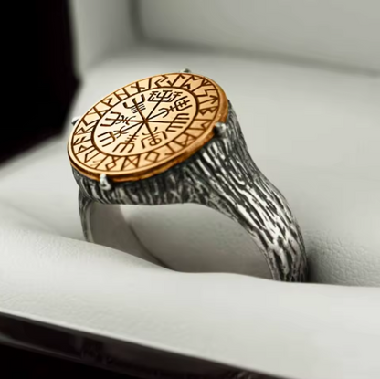 Viking Compass Ring – Nordic Mythology