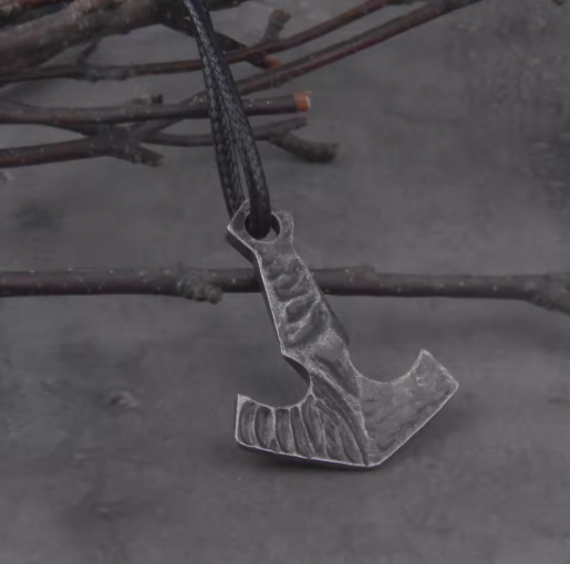 Thor's Hammer Mjolnir Pendant Necklace