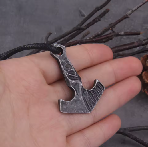 Thor's Hammer Mjolnir Pendant Necklace